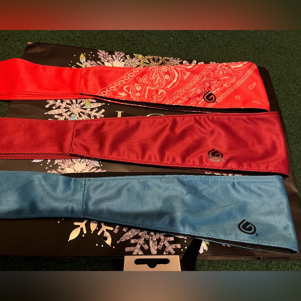 3 Pack Gymwrap Bandanas NWOT